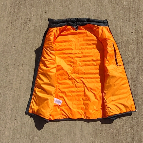 Eddie Bauer Down Puffer Vest Mens Tall Large Black Lightweight Full Zip EB650 - Picture 9 of 13